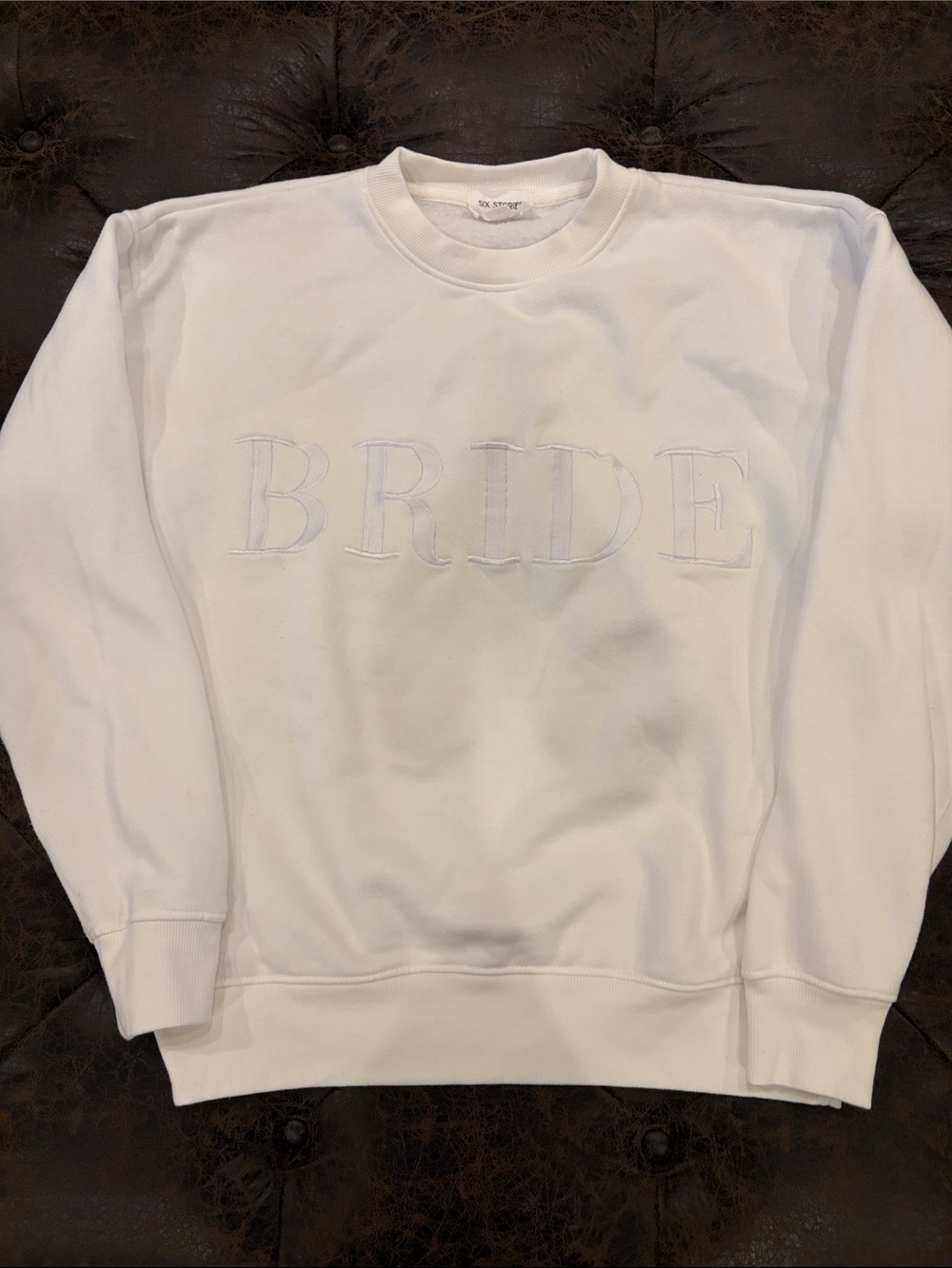 Six Stories  'BRIDE' Crewneck Sweater for women